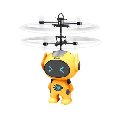 China Toy China Manufacturer Battery Operated Mini Mini Infrared Induction Flying Children Remote Control Robot for sale