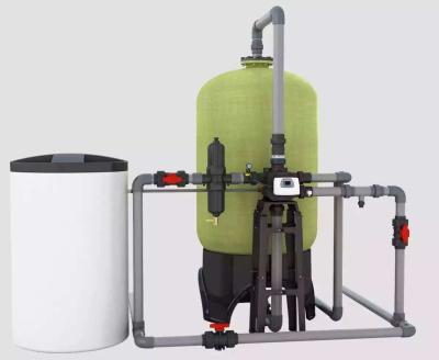 China PLC Boiler Water Softener System , Ion Exchange Industrial Wastewater Treatment for sale