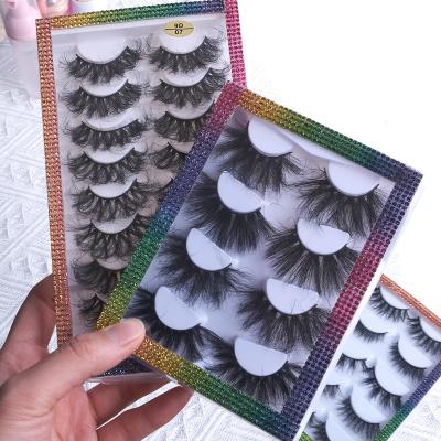 China Custom Waterproof Butterfly Magnetic Packing Case Lash Supplies Vendors Wholesaler Eyelashes 5D 25Mm 20Mm 18Mm Mink 25 Mm Lashes for sale