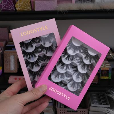 China Waterproof Custom Logo Packing Eyelash 20d Mink Eyelashes 25mm-30mm Wholesale Colored Eyelashes With Color for sale