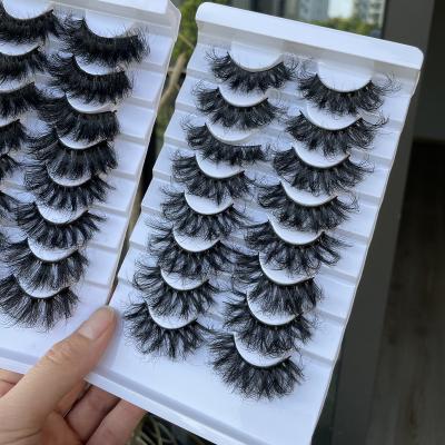 China Wholesale 3d Mink Eyelashes Vendor Waterproof Private Label Full Strip Fake Eye Lash Lashes Bulk for sale