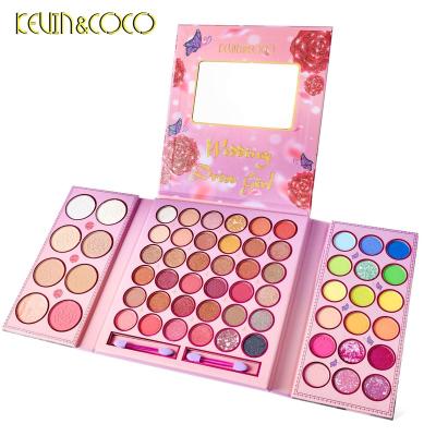 China Cruelty Design Vegan Waterproof Free Custom Eyeshadow Palette High Quality Pigmented Eyeshadow for sale