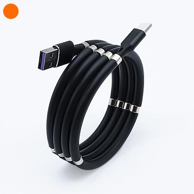 China Apple Interface Mobile Phone/Tablet/Bluet ooth Headset Retractable Storage Data Cable 3A Magnetic Super Fast Charging Data Cable Suitable for Apple Mobile Phone BT Headset for sale