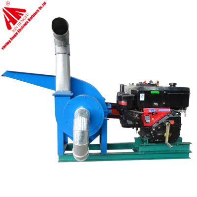 China Factory 9FQ 9FQ Straw Corn Crusher Manual Hammer Mill With Diesel Engine for sale