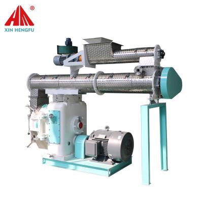 China Poultry Farms SZLH350 55kw Ring Die Pellet Mill Pellet Animal Feed Making Machine for sale