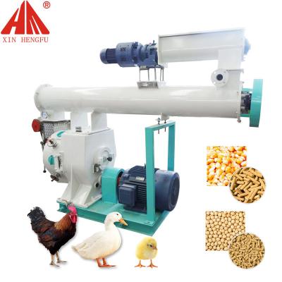 China Poultry Farms 1-3 Ton Per Hour Alfalfa Feed Making Cattle Feed Animal Feed Machine for sale