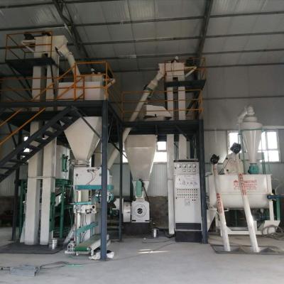 China HNHF Animal Feed Animal Feed Mill Plant 1 Ton Per Hour Poultry Heater Production Line for sale