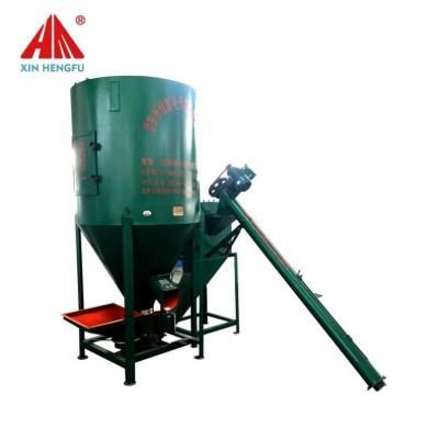 China Poultry pig chicken cattle lean machine/poultry sheep rabbit chicken food feed grinder mixer/small heating cylinder plant for sale for sale