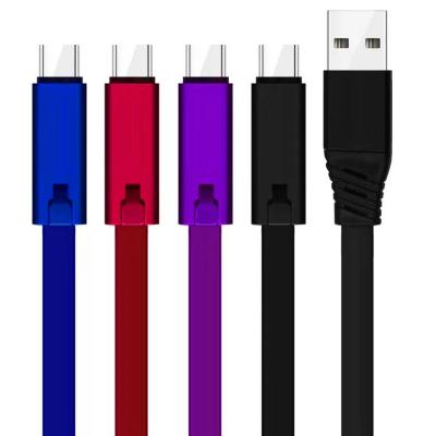 China Type-C Adjustable Crazy Charging Renewable Type-C Micro/8pin/Tipo C Cabel Indistrutivel Micro/8pin/Usb Cable for sale