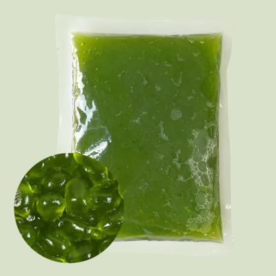 China Wholesale Carburetor Bass Shirataki Boba Rubbery Bubble Bead Non-greasy Matcha Konjac Beads Around Rice for sale