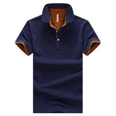 China Hot Sale Hiqh Quality 100% Cotton Men Anti Shrink Polo T Shirt for sale