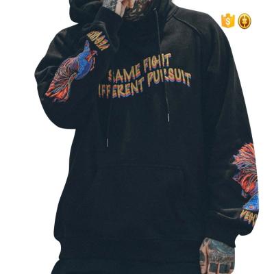 China 2019 New Anti-shrink Pullover Hoodie Custom Print Blanket Hoodie for sale