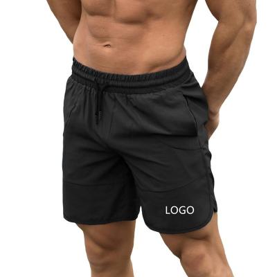 China Wholesale Custom Nylon QUICK DRY Gym Fitness Shorts Men's Casual Sportswear Bodybuilding Vacuum Workout Shorts for sale