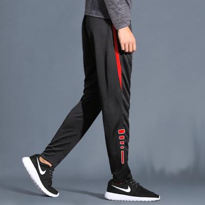 China Anti-wrinkle summer fashion men's sports pants shaping loose quick-dry thin casual pants ice football running fitness silk breathable pan for sale