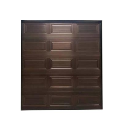 China Modern Wooden Doors Luxury Residential Automatic Door With Garage Door for sale