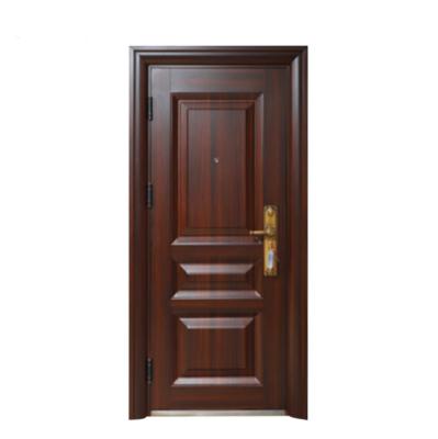 China Modern high quality low price security steel door for residence for sale