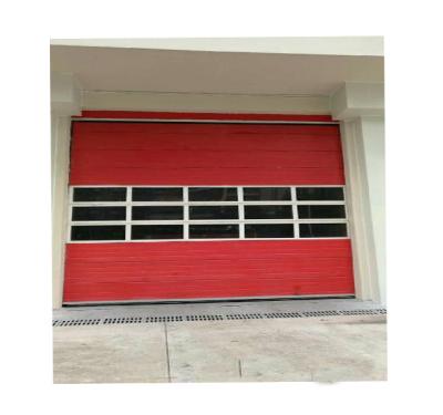 China Hear Insulation Door Hot Sale Overhead Electric Automatic High Speed ​​Garage Door Spiral Spiral Door for sale