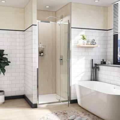 China Modern Interior Aluminum Frame System Silent Sliding Interior Toilet Sliding Bathroom Frosted Glass Door for sale