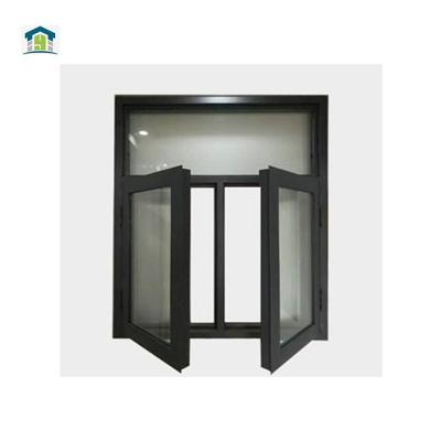 China New Technology Aluminum Alloy Folding Screen Modern Fire Rated Casement Steel Stained Glass Window for sale