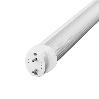 China Indoor ETL DLC Listed G13 8ft 44W T8 6500K Replacement LED Cool White Clear Fluorescent Tube Led Tube Lighting For North America Market for sale