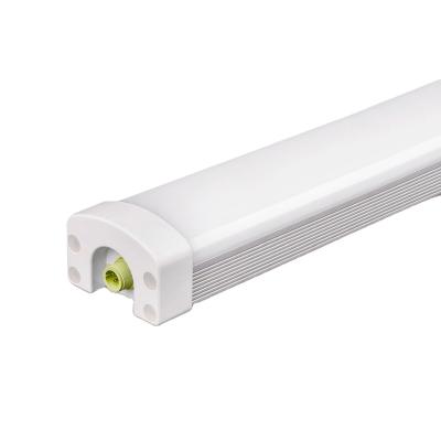 China Airport/Station/Supermarket/Warehouse/Tunnel/Railway/MTR Gas Station Easy Install AC100-277V TUV Certificate IP65 LED Spray Tight 1.5m 60w 80w ip66 ik10 led triproof light for place of car park for sale