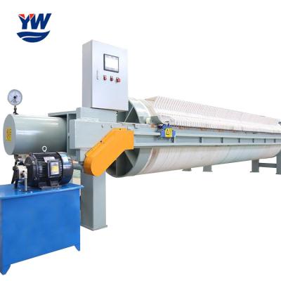 China Ceramic Clay Filter Press Building For Slurry Kaolin High Pressure Round Plate for sale