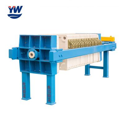 China 800mm Hydraulic Filter Press Manual Oil Medical Slurry Treatment Small for sale