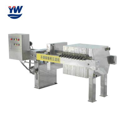 China Pharmaceutical Industrial Filter Press  316 Stainless Steel Filter Press Food Grade for sale