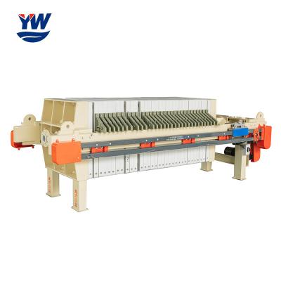 China Welded Steel Chamber Filter Press For Wastewater Treatment Plant for sale