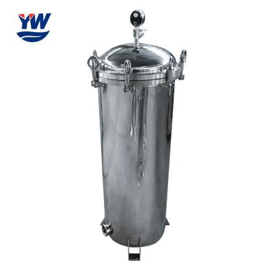 China Stainless Steel Titanium Rod Filter Housing , 250mm Titanium Tube Filter for sale