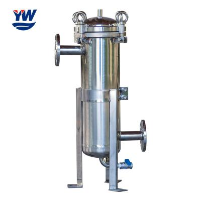 China Stainless Steel Single Bag Filter Housing Liquid Ss Bag Filter for sale