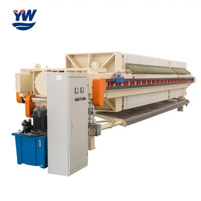 China Wine Small Filter Press Sludge Dewatering Electro Hydraulic Plate And Frame Automatic for sale