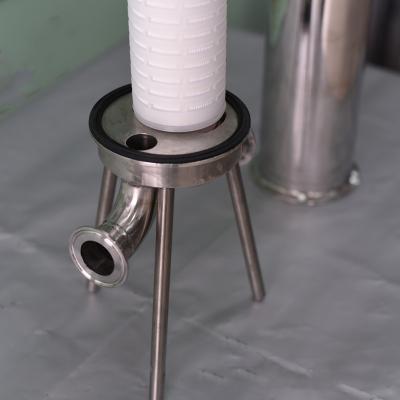 China stainless steel single cartridge filter housing styrene acrylonitrile 3/4 in npt for sale