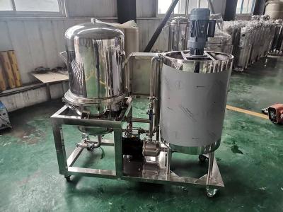 China Food Beverage Diatom Earth Filter For Beer Stainless Steel Filter Machine for sale