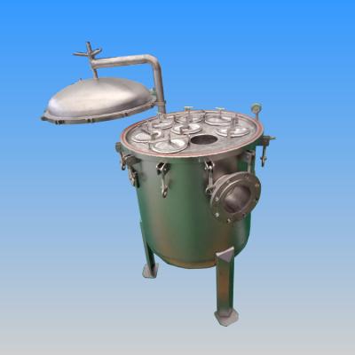 China Irrigation Stainless Steel Single Bag Filter Housing Industrial Water Movable for sale