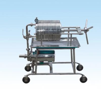 China Stainless Steel Multi Layer Plate Frame Filter Press Manual for sale