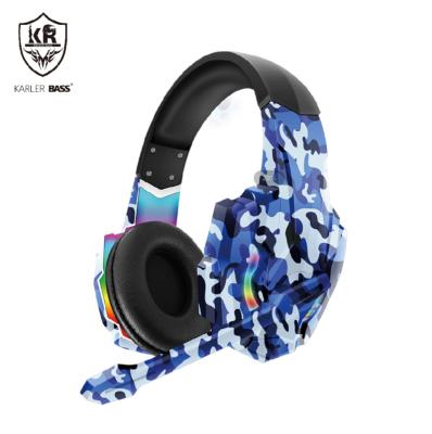 China BEST Selling RGB Light BASS Gaming Headphones With RGB Light 7.1 Surround For PC PS4 PS5 XBOX NS Mobile Phone Earphones Gamer for sale