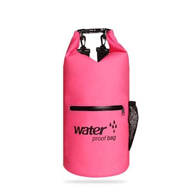 China Ocean Pack 10L/20L Waterproof Outdoor Wholesale Floating Boating Fishing Swimming 500D PVC Wet Dry Bag for sale