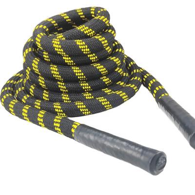 China Bodybuilding Fitness Trainer Weighted Exercise Polyester Training Battle Wrestling Rope for sale