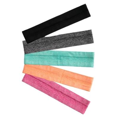 China Universal Polyester and Cotton Headband and Sports Headband for Running, Cycling, Yoga, Basketball Stretch Moisture Wicking Unisex Headband for sale