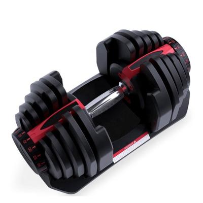 China Durable Manbo Home Gym Equipment Unisex Weight Adjustable Dumbbell Dumbbell Set for sale