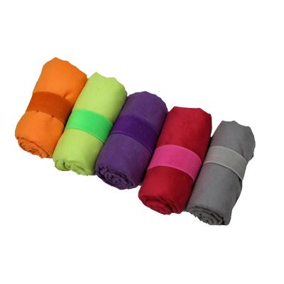 China Sustainable Soft Custom Microfiber Sports Towel In Portable Filter Bezel for sale