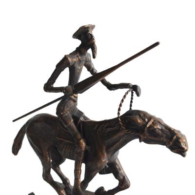 China Europe Cast Iron Horse Metal Sculpture Bronze Sculpture Decorative Statues for sale