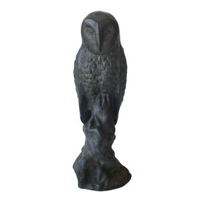 China Europe Polyresin Owl Resin Animals Resin Decorative Garden Decor for sale