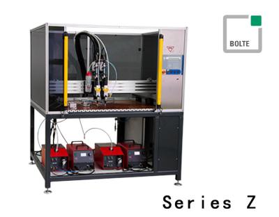 China BTH CNC The Fully Automatic Series Z Stud Welding Machines, Working Areas Enable the Customer - Specific Design for sale