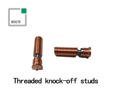 China BTH BOLTE Welding Studs for Capacitor Discharge Stud Welding  Threaded Knock-Off Studs for sale