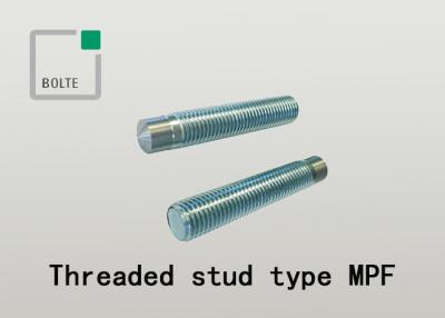 China Threaded Stud Type MPF Stainless Steel Weld Studs For Drawn Arc Stud Welding for sale