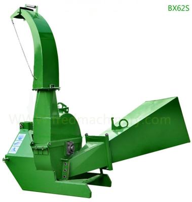 China Máquina chipper de madera autoalimentadora de la trituradora del tractor con 6 pulgadas que saltan capacidad en venta