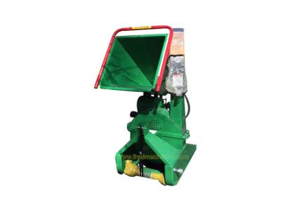 China 8“ Commerciële Houten Chipper, Hydraulische het Voeden Compacte Houten Chipper Te koop