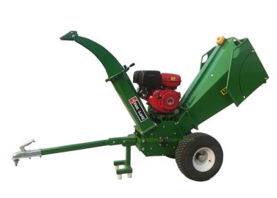 China Recoil Start 5 Inches Gasoline Wood Chipper With CE Certificate 11KW 15HP for sale